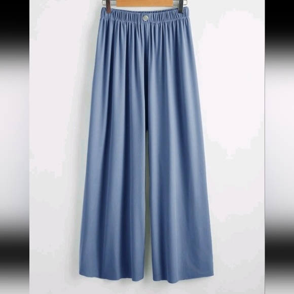 Black wide leg pants - Picture 3 of 11